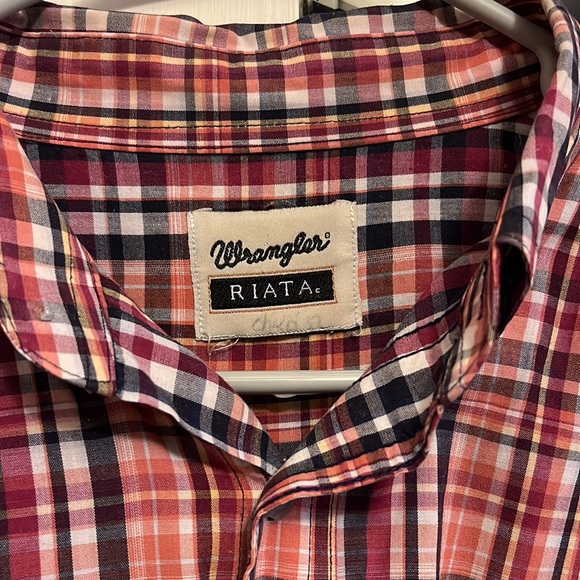Men’s XL Wrangler Riata Button Down Shirt - Picture 2 of 3